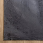 Soft Low-Pile Rug - Cozy Anthracite