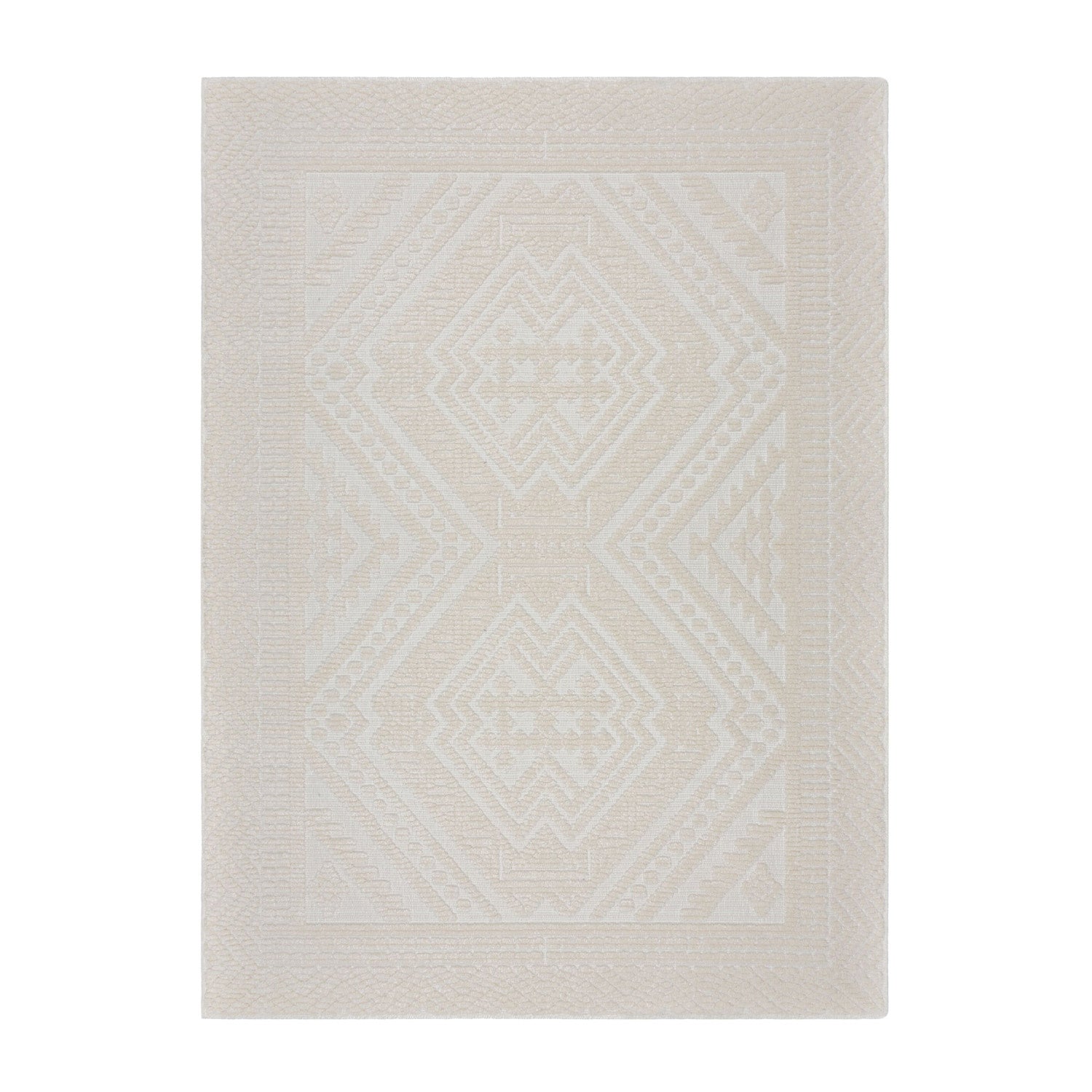 Washable Floor Rug - Galeo Jaipur Cream