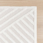 Modern Rug - Nori Lines White