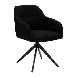 Swivel Chair - Rafi Black