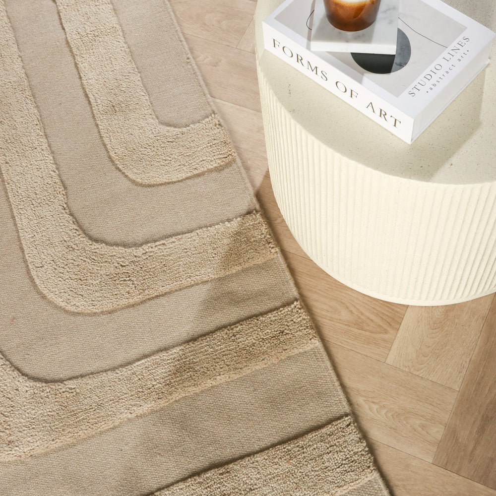 Wool Rug – Judith Lines Greige
