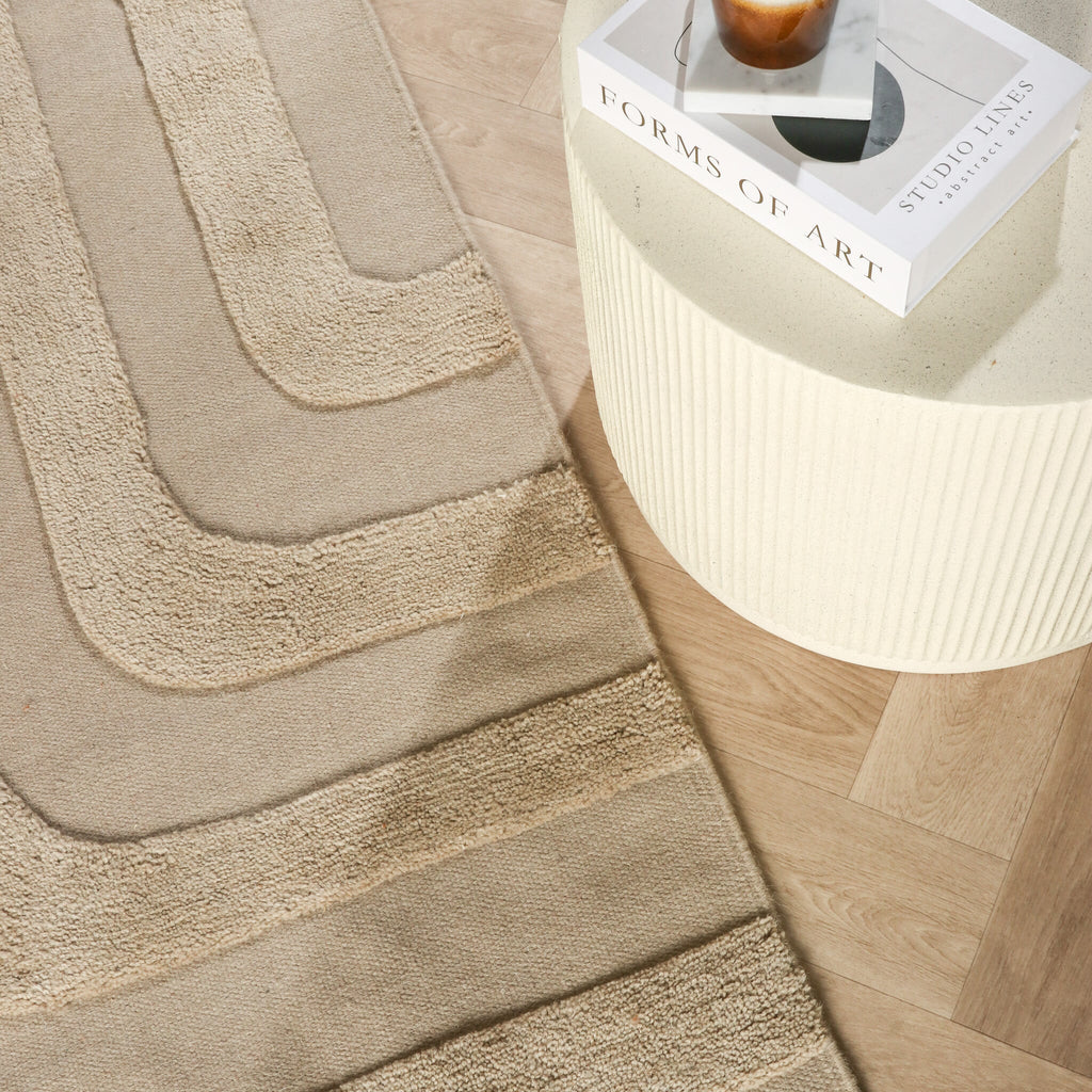 Wool Rug – Judith Lines Greige