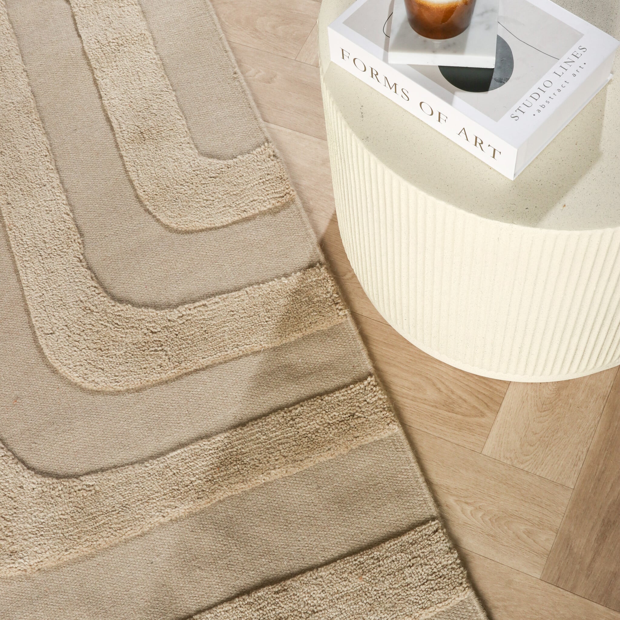Wool Rug – Judith Lines Greige