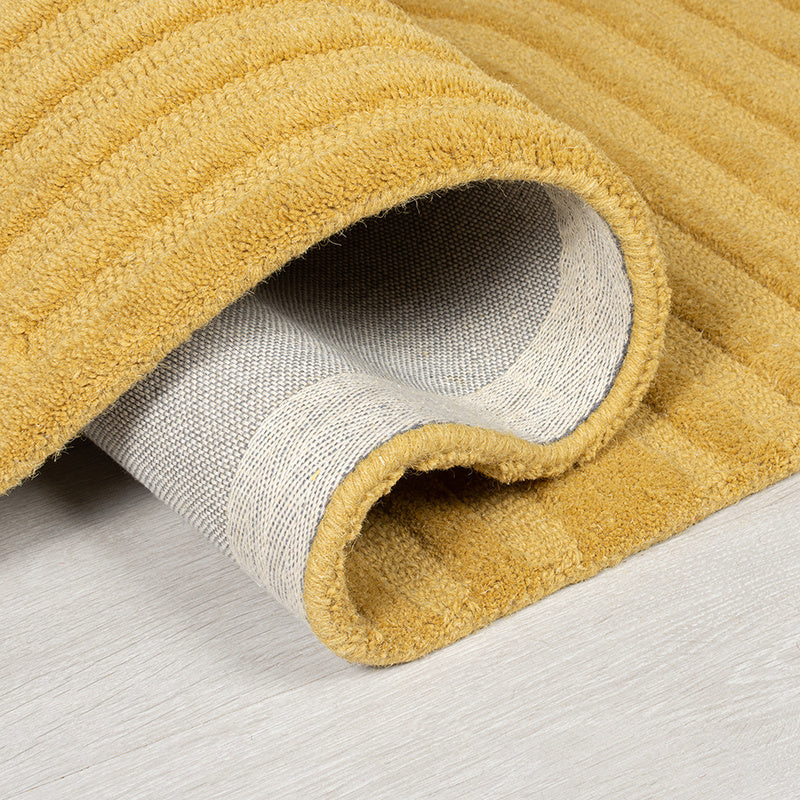 Modern floor rug - Solacio Zen Ochre Yellow