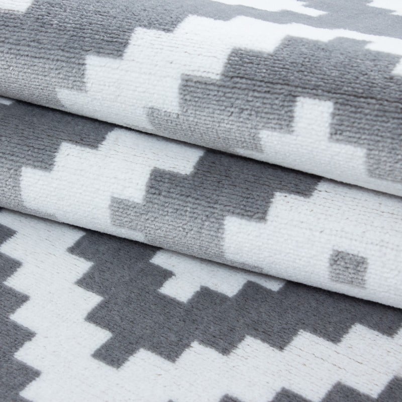 Modern floor rug - Plus Grey 8005