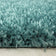Round High Pile Floor Rug - Blushy Turquoise