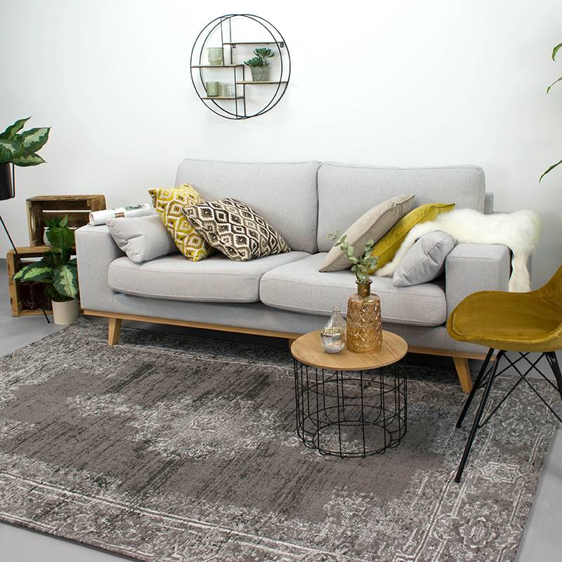 Vintage Rug - Dreams Anthracite/Brown
