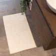Bathroom Rug - Cassie Arches White