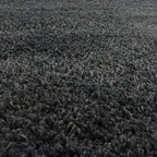 High-pile floor rug - Fuzzy Dark Grey