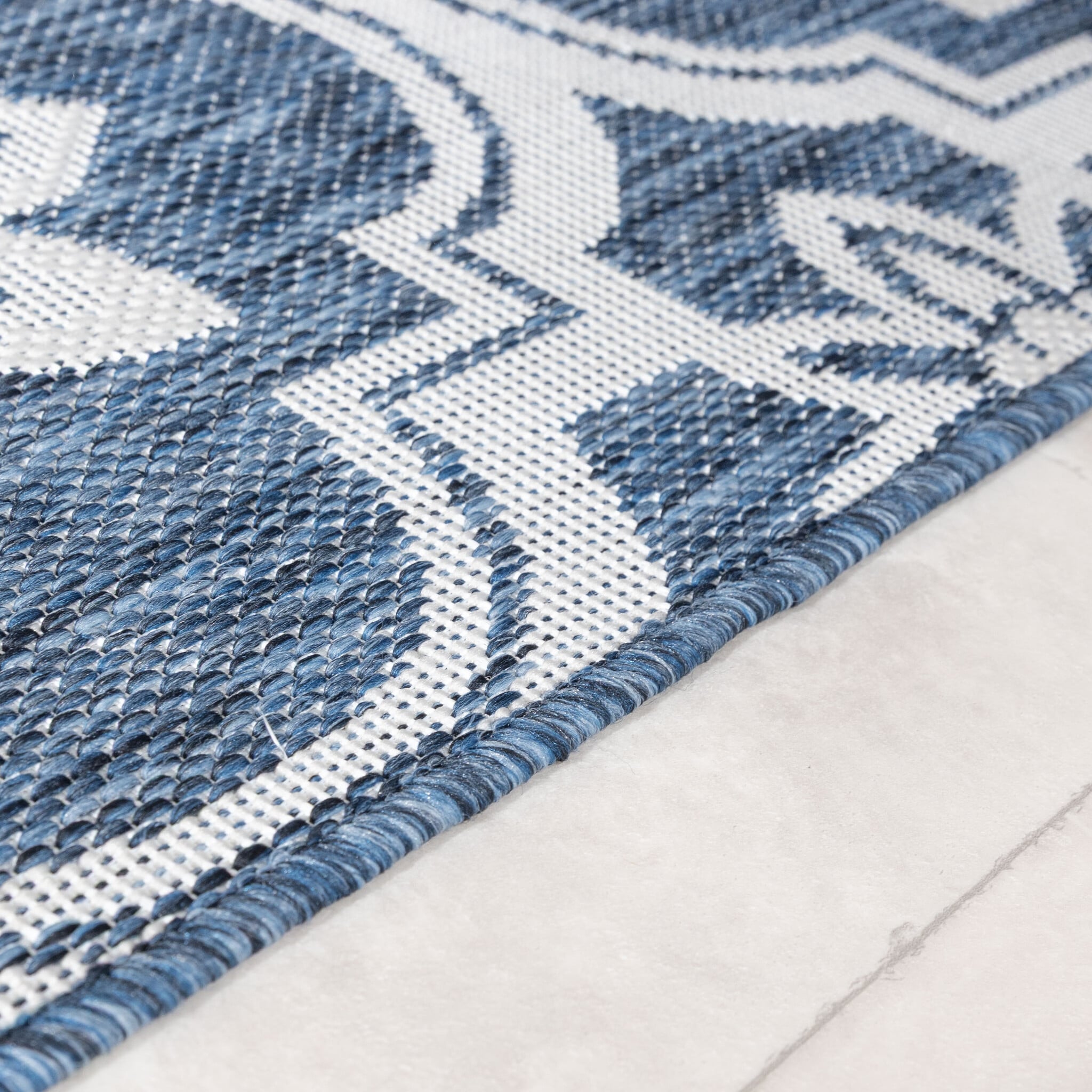 Outdoor Rug – Rio Flower Blue