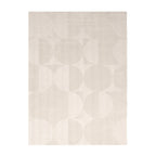 Wool Rug - Giselle Circles Cream