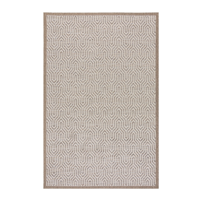 Modern Outdoor Rug - Liparo Belizzi Grey