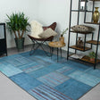 Rug Patchwork - Moods Blue/Multicolour No.14