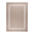 Outdoor Rug – Sierra Border Beige/Cream