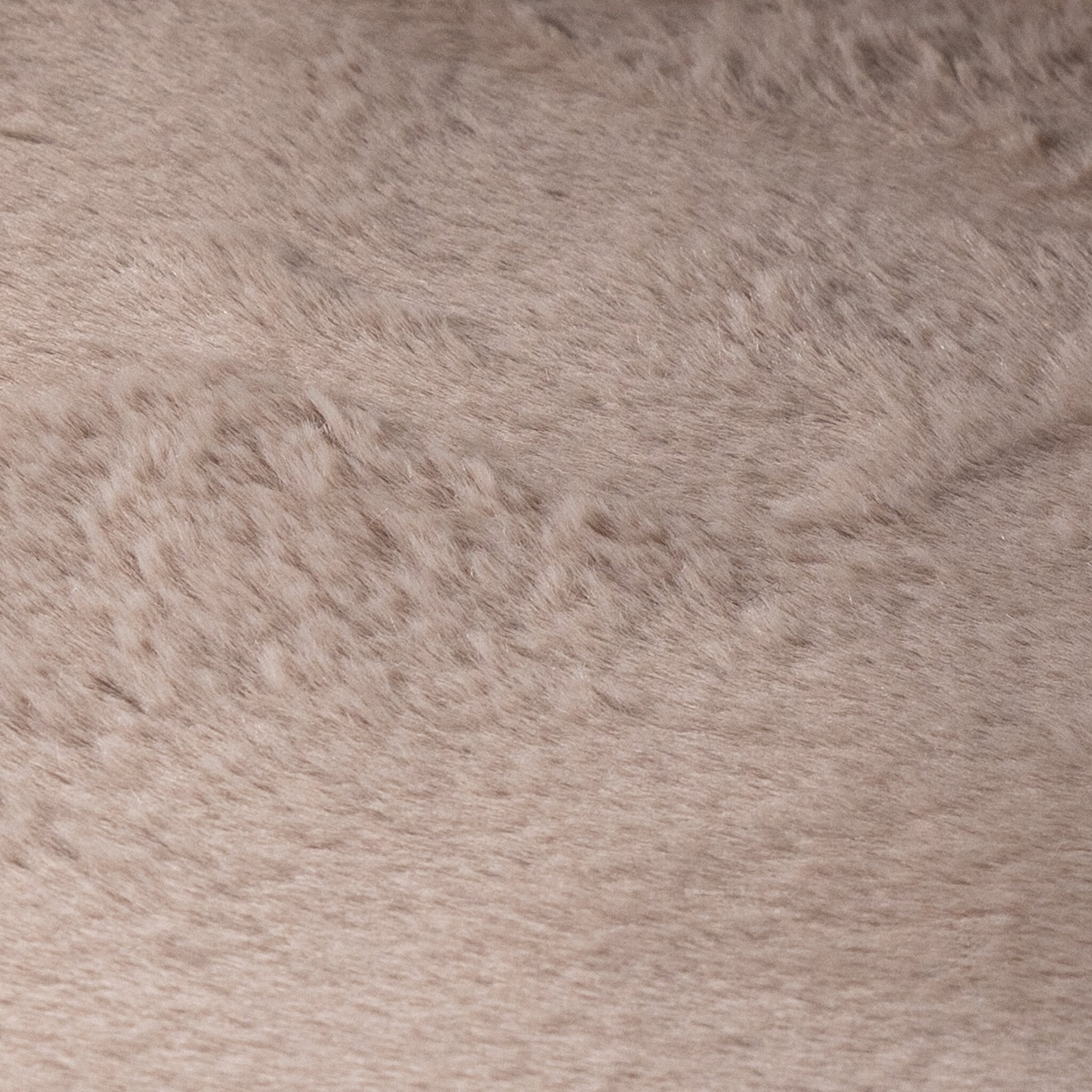 Oval low-pile rug - Cozy Taupe