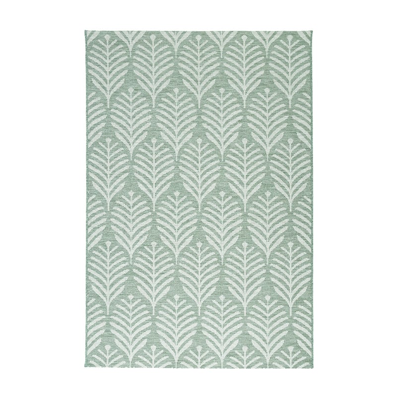 Outdoor Rug - Summer Leaves Green