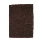 Wool Floor Rug Custom-made - Berbero Lungo Brown 522