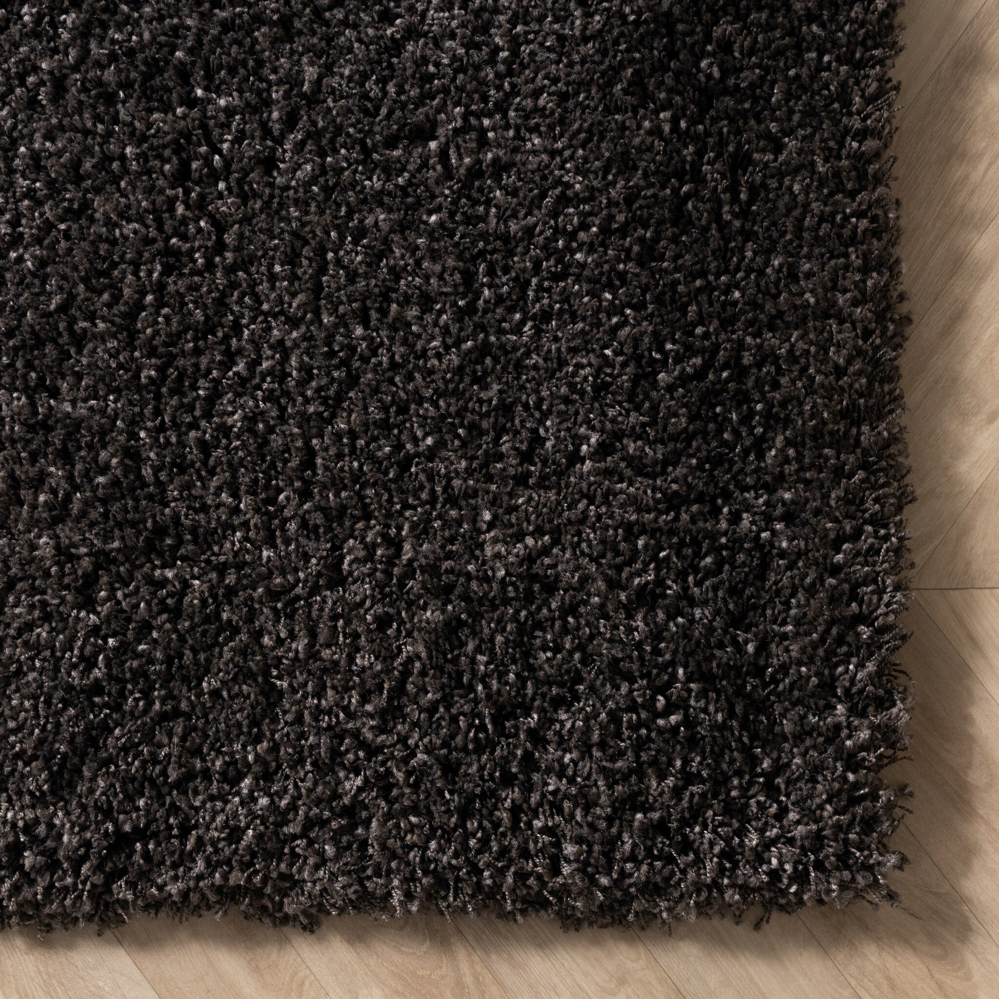 Luxury deep pile rug - Yves Anthracite