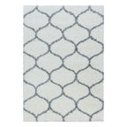 Berber Floor Rug - Agadir Circle Cream/Grey