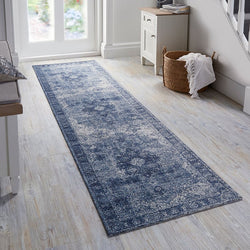 Oriental runner - Mannito Antique Blue