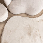 Soft High Pile Rug - Comfy Supreme Ripple Cream