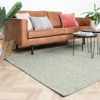 Wool Rug - Melange Mint