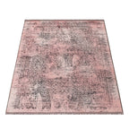 Abstract floor rug - Elitha Pink