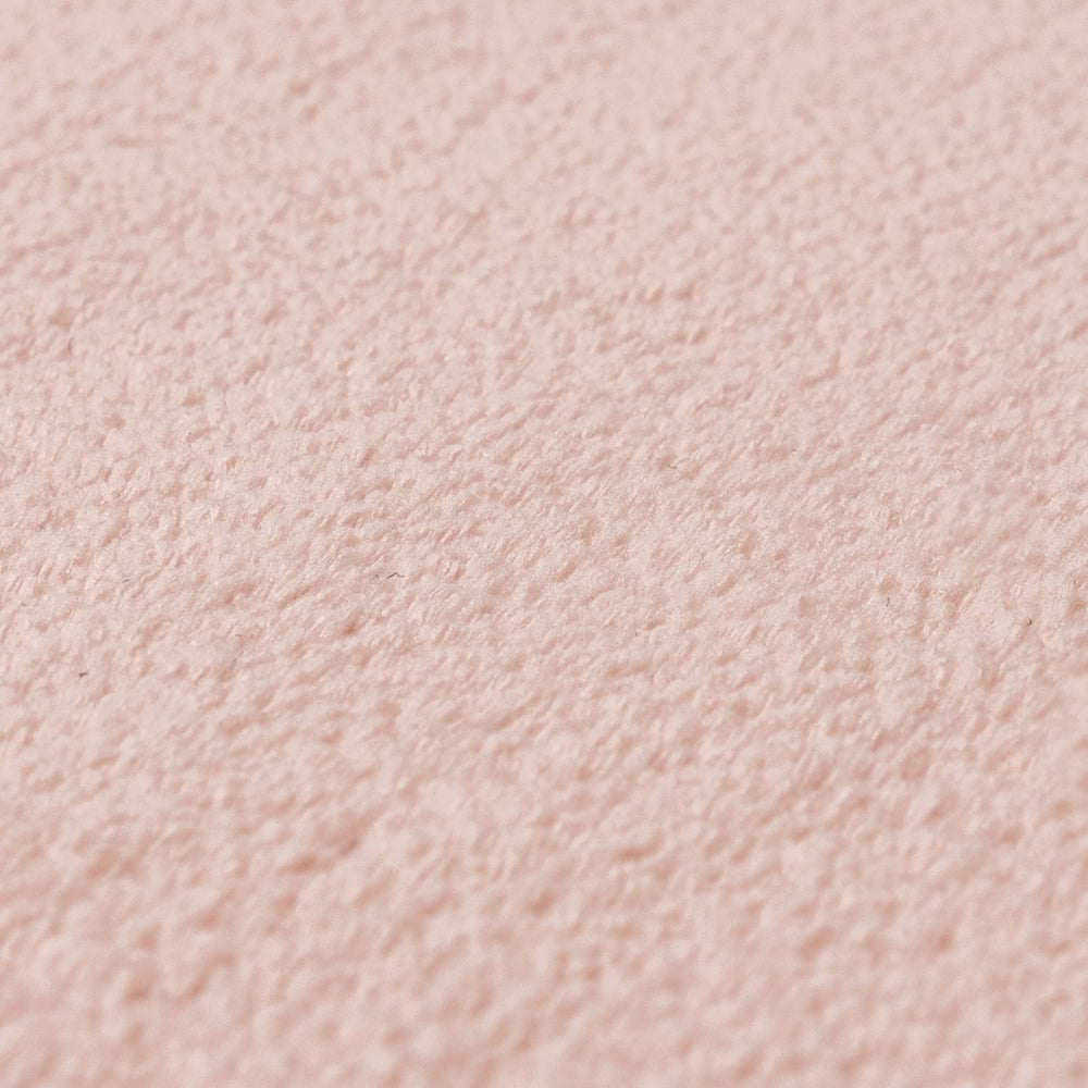 Round Washable Rug - Vivid Pink
