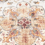 Round Vintage Outdoor Rug - Santo Mandala Terra