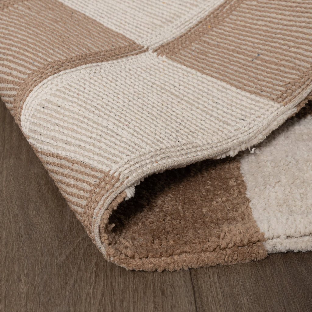 Checkerboard Rug - Blox Beige