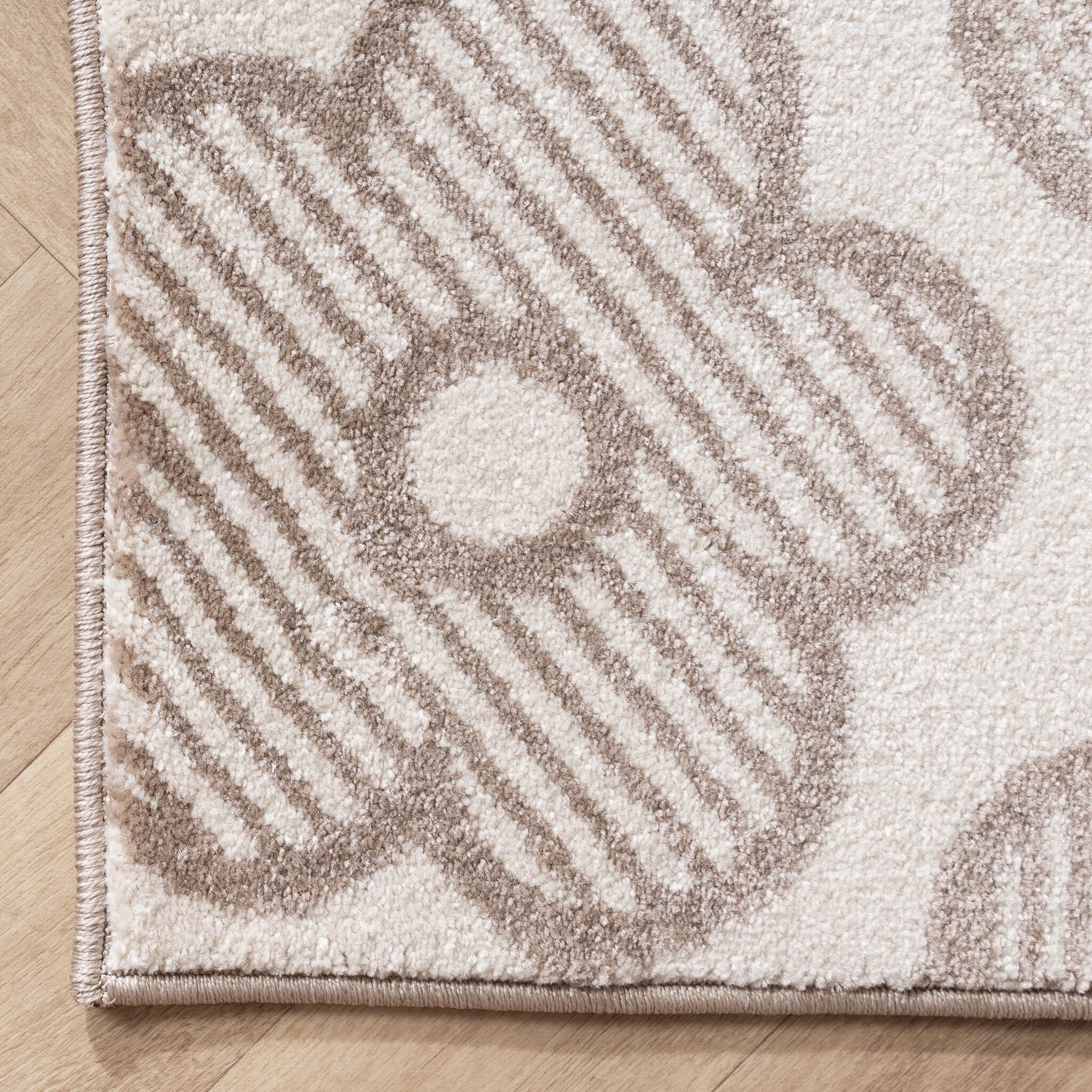 Kids Room Rug - Bowie Flower Cream