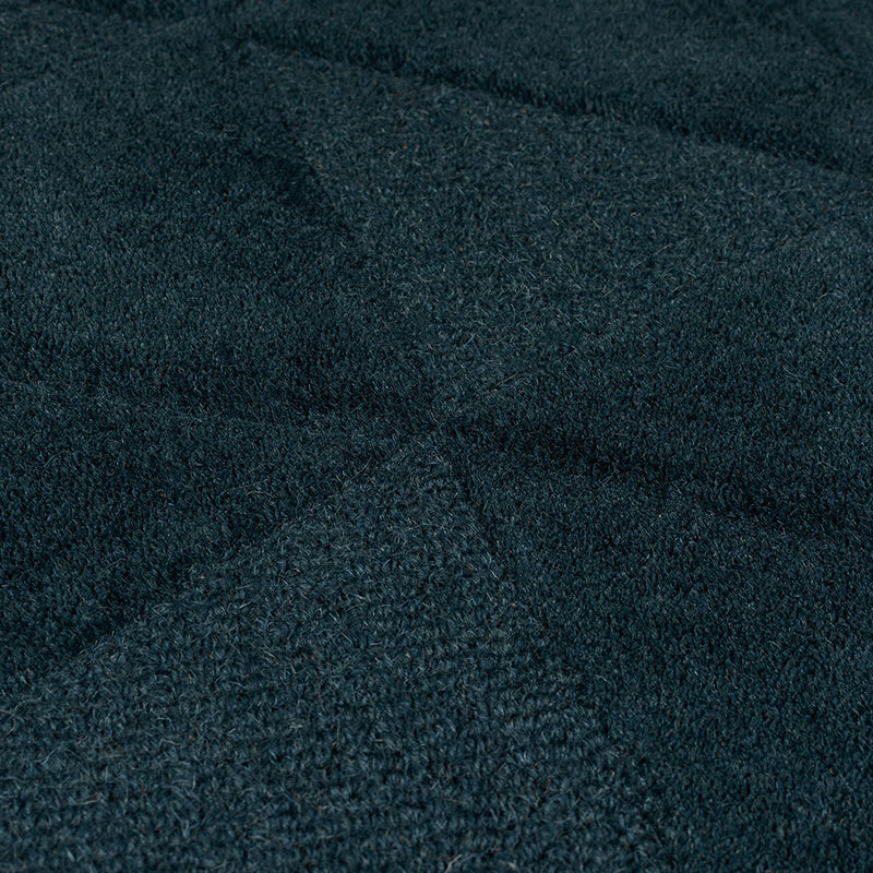 Modern floor rug - Mozo Shard Petrol