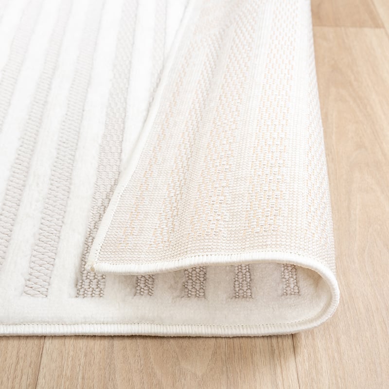 Modern Rug - Nori Curves White
