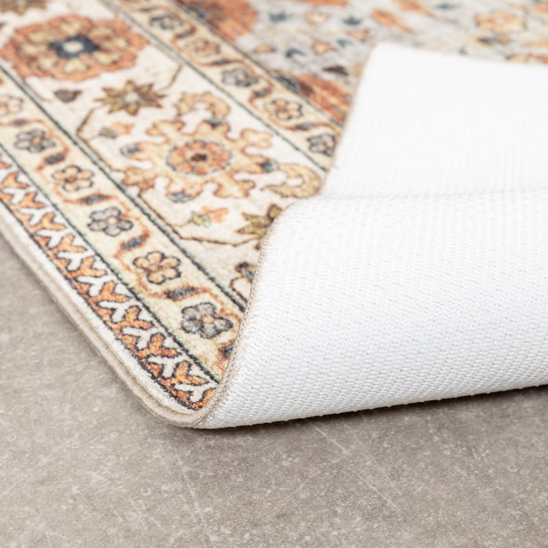 Vintage Outdoor Rug - Santo Flora Light Grey