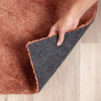Washable Rug - Clean Terracotta