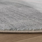 Round Modern Rug - Field Green