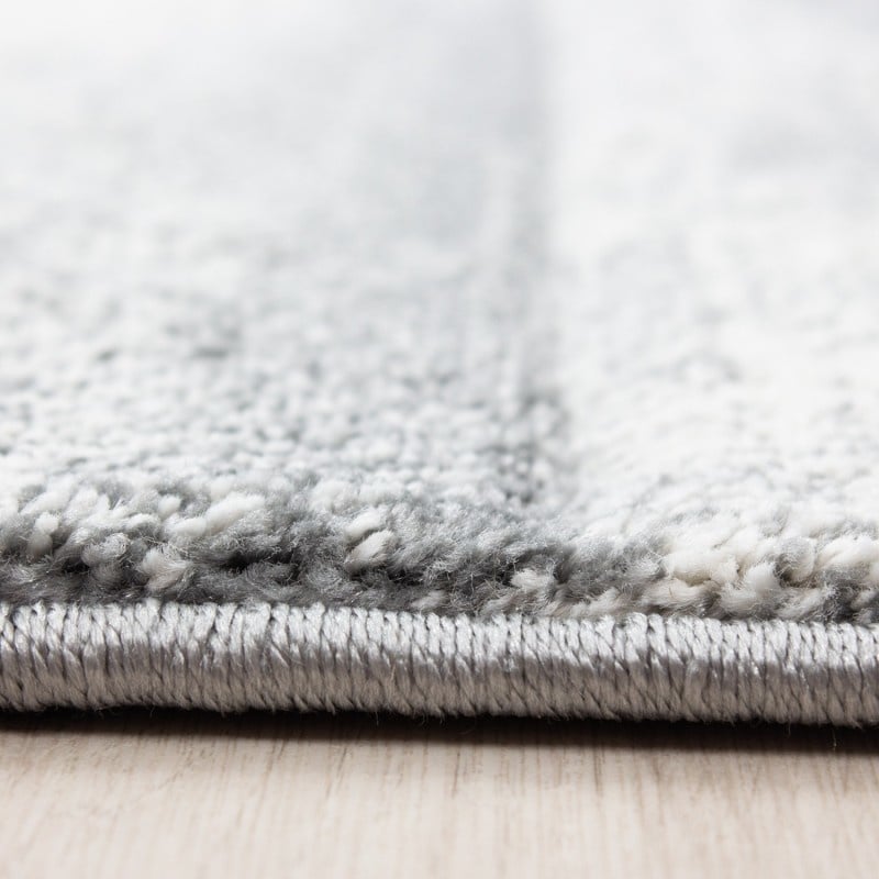 Modern floor rug - Tetris Blue 1710