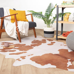 Cowhide - Bovine Brown/White