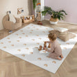 Foam puzzle mat - Alfie XL Rainbow White