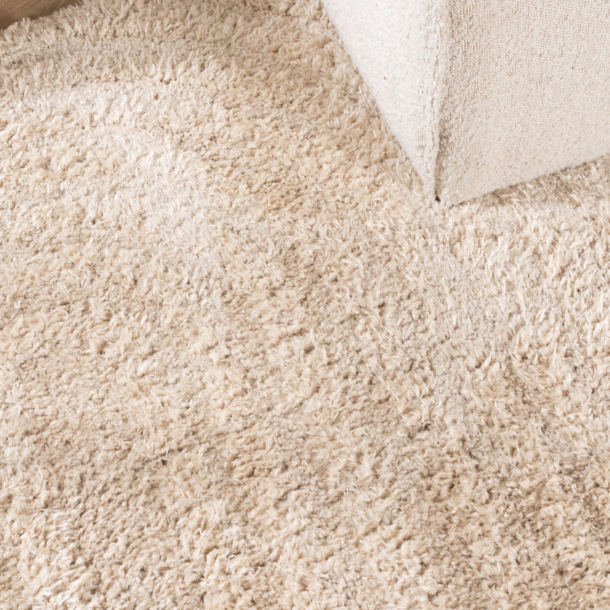 Round Scandinavian rug - Lova Arches Beige