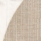 Round Jute Outdoor Rug - Nomad Melange Cream