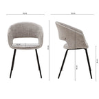 Dining Chair - Mette Grey