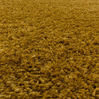 High-pile floor rug - Softy Ochre Yellow