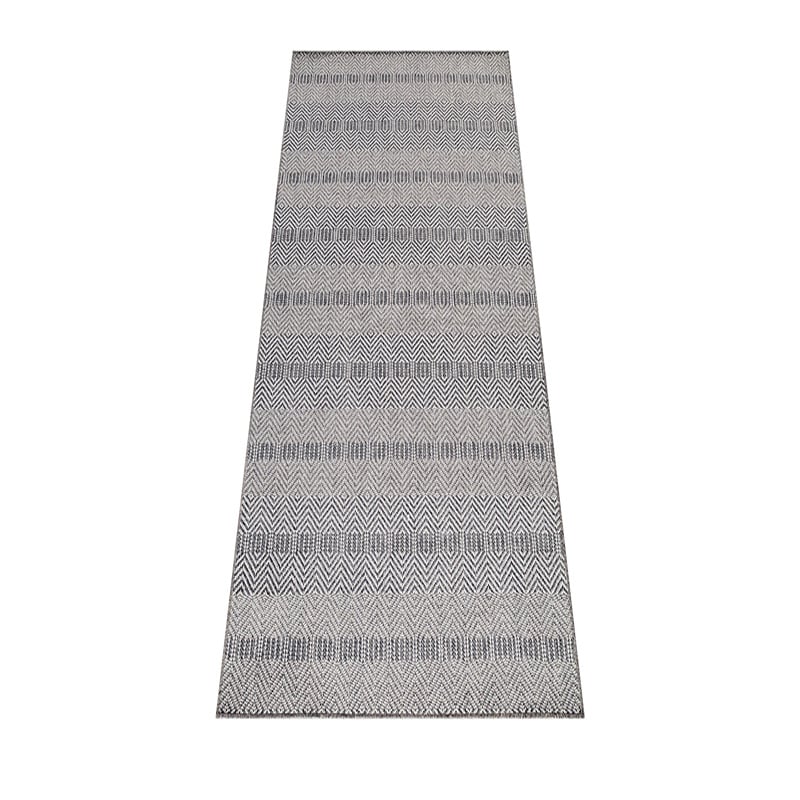 Jute Balcony Rug - Aruba Melange Grey