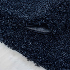High-pile Floor Rug - Life Blue