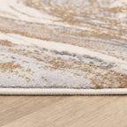 Marble Rug - Leonore Noce Cream/Brown