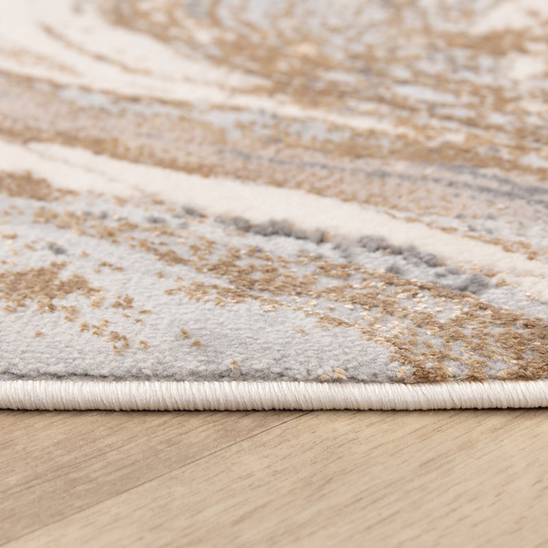 Marble Rug - Leonore Noce Cream/Brown