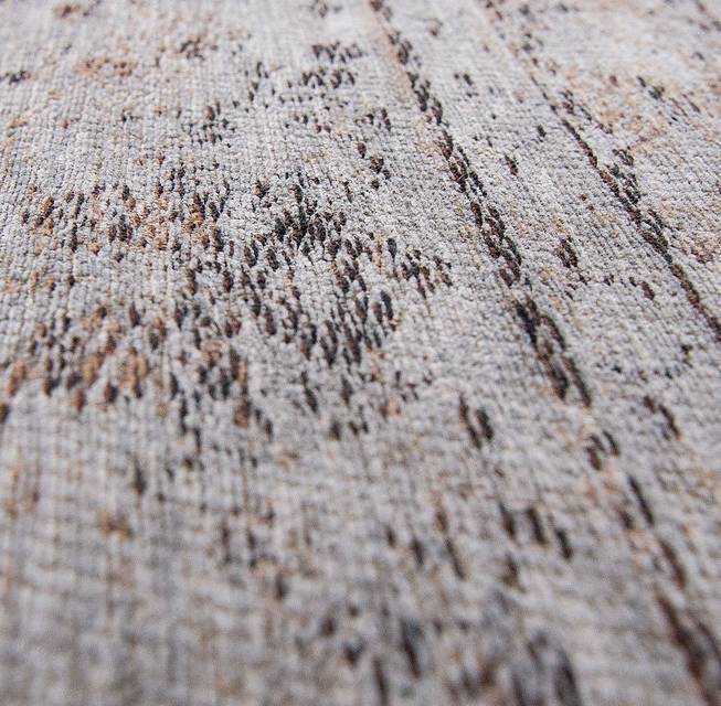 Vintage Floor Rug - The Fading World Grey Ebony 8257