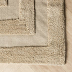 Wool Rug – Judith Border Greige