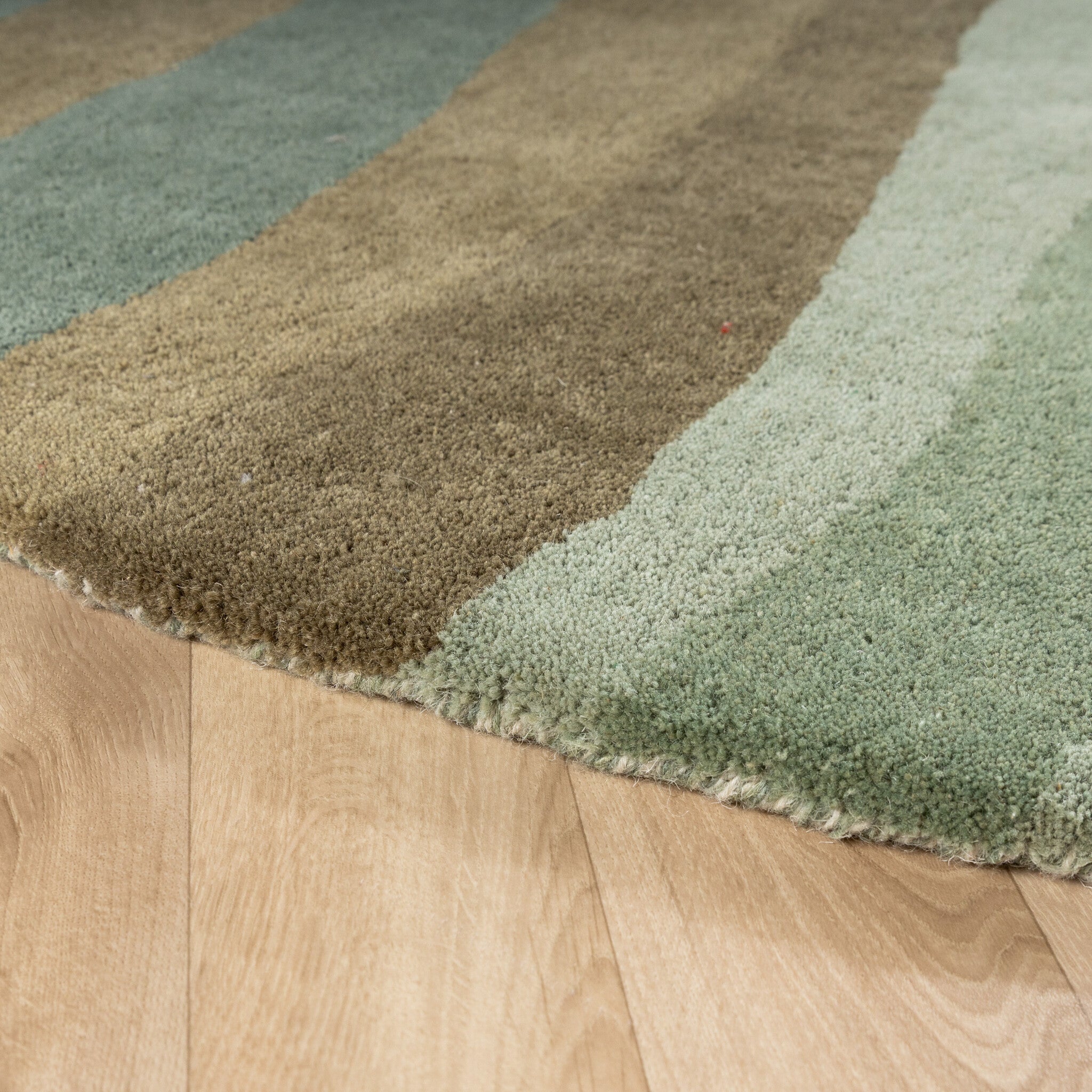 Round Wool Rug – Liora Green